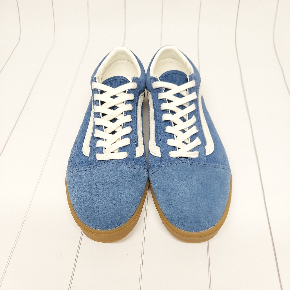 Vans Old Skool Lowpro In Blue - Picture 3 of 11